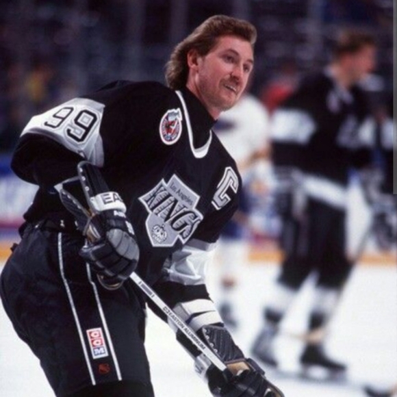 Wayne Gretzky (CCM)-(Kings)-(Jersey)-(Black/Grey)-(New)-(Size:XL-52)-$110.00 - Picture 6 of 9